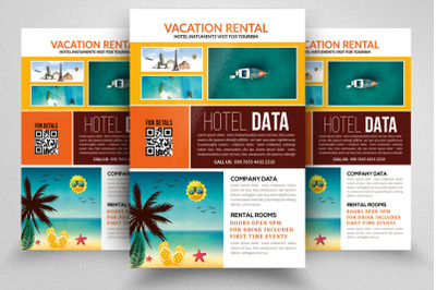 Tour &amp; Travel Holidays Flyer Template