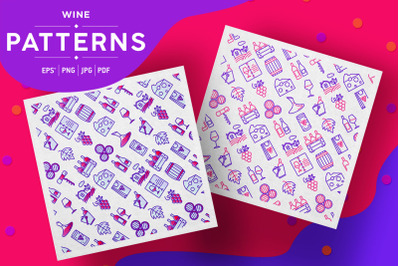 Wine Patterns Collection