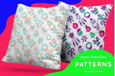 Merry Christmas Patterns Collection