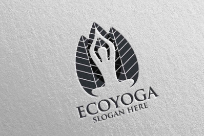 Yoga and Spa Lotus Flower logo 64