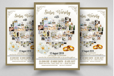 Wedding Invitation Flyer/Poster