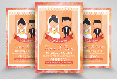 Wedding Ceremony Flyer / Poster