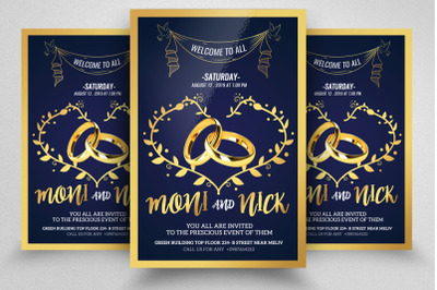 Wedding Invitation Flyer/Poster