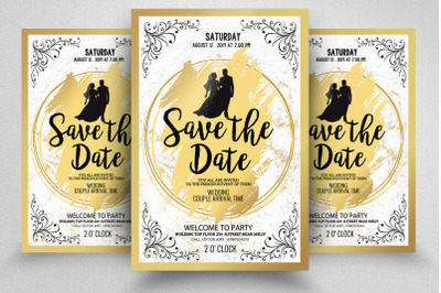 Save The Date Wedding Flyer/Poster