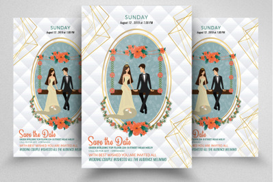 Wedding Ceremony Invitation Flyer/Poster