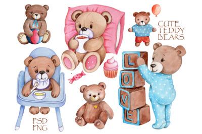 Cute teddy bears new collection