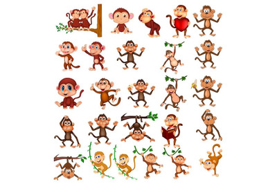 Cartoon Monkey Collection