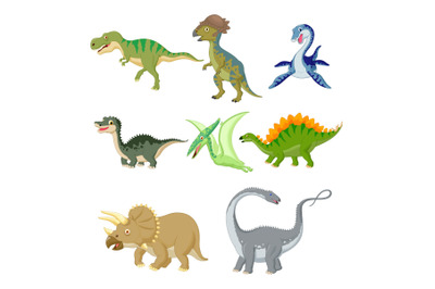 Cartoon Dinosaurs Collection