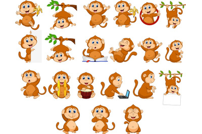 Cartoon Monkey Collection