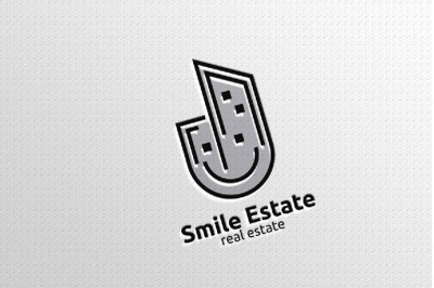 Real estate Logo with Abstract Property and Home shape 10