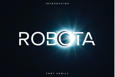 Robota Font Family - Sans Serif