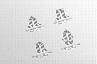 Real estate Logo with Abstract Property and Home shape 18