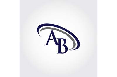 Monogram AB Logo Design