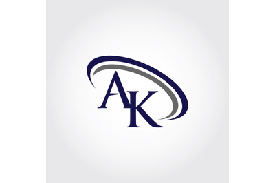 Monogram AK Logo Design