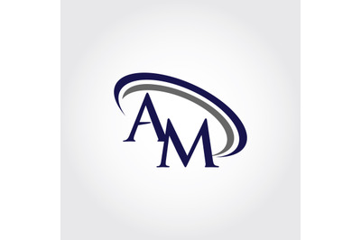 Monogram AM Logo Design