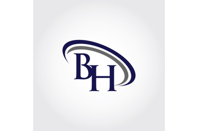 Monogram BH Logo Design