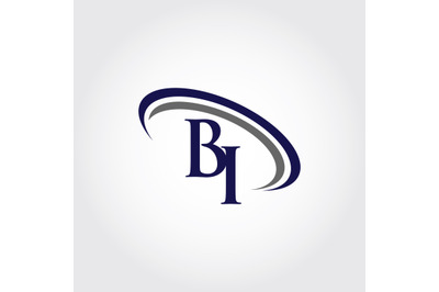 Monogram BI Logo Design