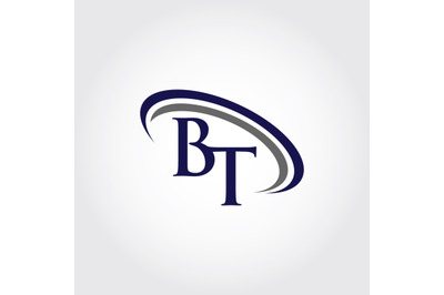 Monogram BT Logo Design