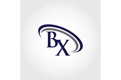 Monogram BX Logo Design