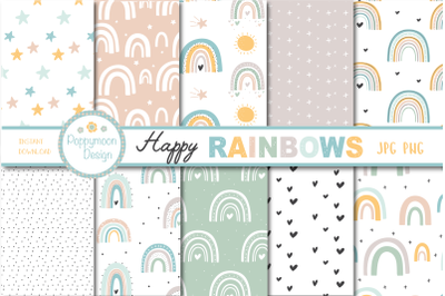 Happy Rainbows paper
