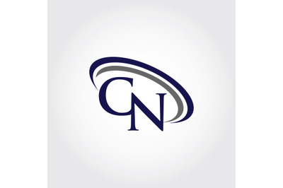 Monogram CN Logo Design