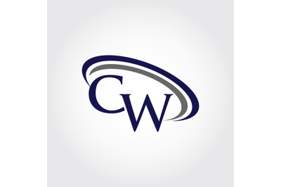 Monogram CW Logo Design