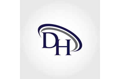 Monogram DH Logo Design