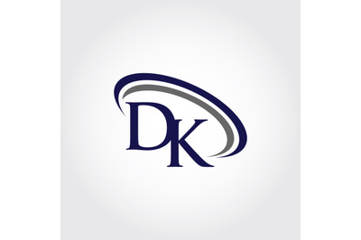 Monogram DK Logo Design