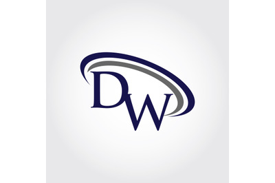 Monogram DW Logo Design