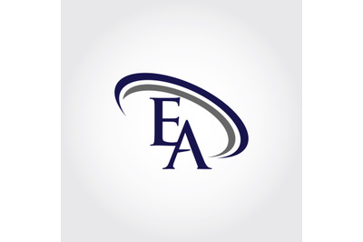 Monogram EA Logo Design