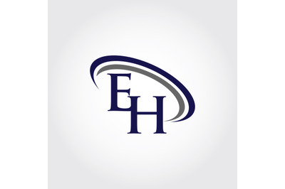 Monogram EH Logo Design