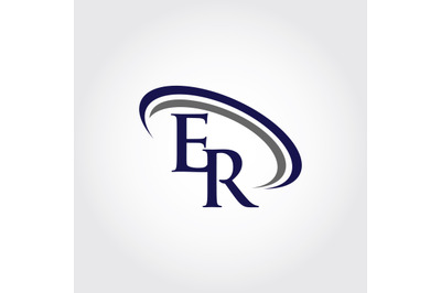 Monogram ER Logo Design