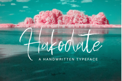 Hakodate - Handbrush Typeface