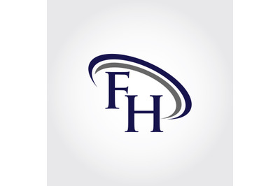 Monogram FH Logo Design