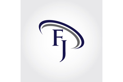 Monogram FJ Logo Design