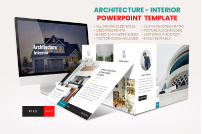 Architecture - Interior PowerPoint Template
