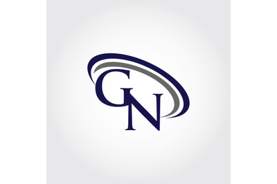 Monogram GN Logo Design