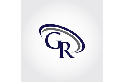 Monogram GR Logo Design