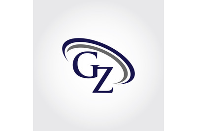 Monogram GZ Logo Design