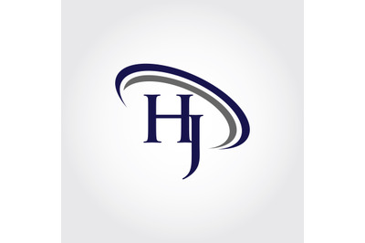 Monogram HJ Logo Design