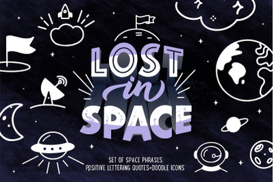 Space lettering phrases