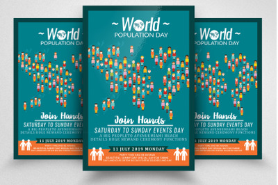 World Population Day Flyer/Poster