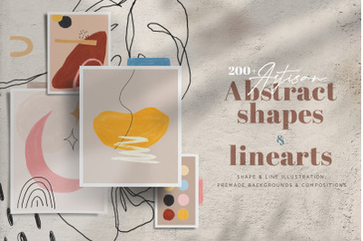 Artisan Abstract Shapes &amp; Line Art