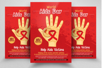 World Aids Day Flyer/Poster Template