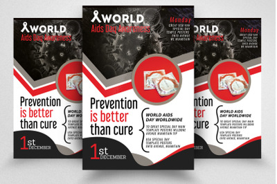 World AIDS Day Flyer Template