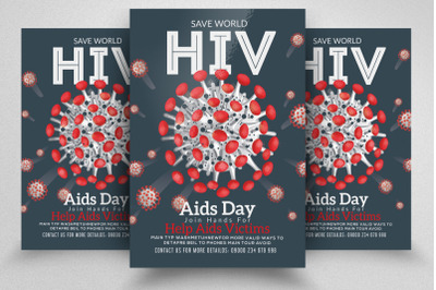 World Aids Day Flyer Template