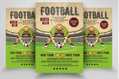 Football Championship Sports Flyer