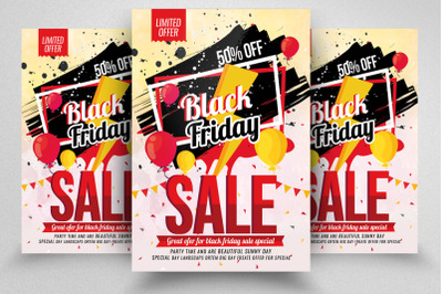 Black Friday Sale Flyer/Poster