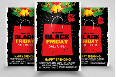 Black Friday Sale Offer Flyer/Poster