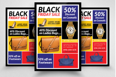 Black Friday Sale Offer Flyer/Poster